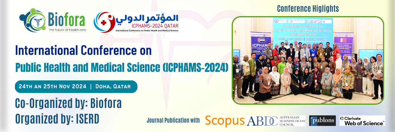 International Conference on Public Health and Medical Science 2024 in Doha, Qatar